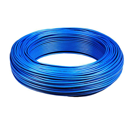 niki 1.00(32/20) sqmm fr insulated single core pvc cable blue