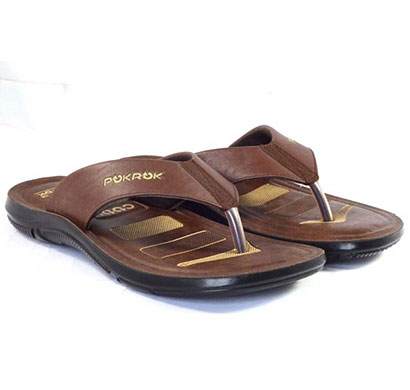 pokrok men pu casual slipper (dabloo7) black, tan, brown