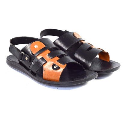 pokrok men pu casual sandals (popi7) black, brown, tan