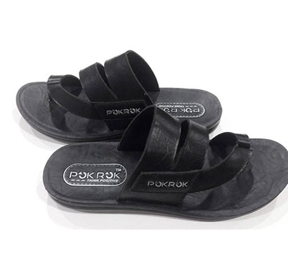 pokrok men pu casual slipper (voot13) black