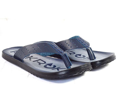 pokrok men pu casual slipper (sparkle-2) blue, tan, brown, black