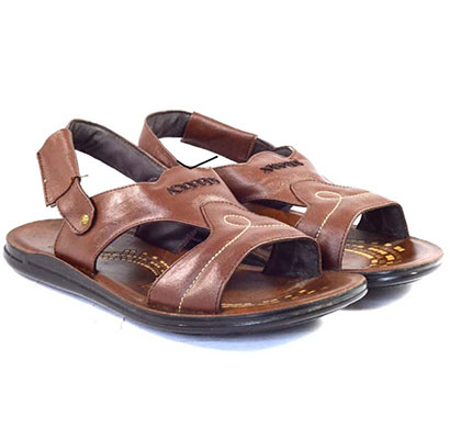 pokrok men pu casual semi formal sandals (ppf1) tan, brown, black