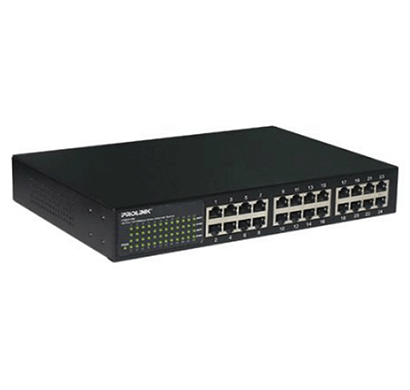 prolink pse2410m - 24 port 10/100mbps fast ethernet switch for smb ,sme networking black