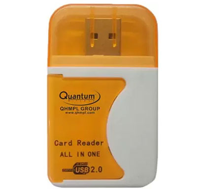 quantum qhm5088 all in one card reader usb adapter (multicolor)