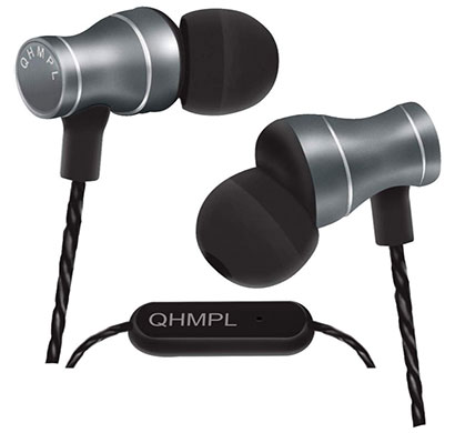 quantum qhm5514h headphones with mic stick (black)