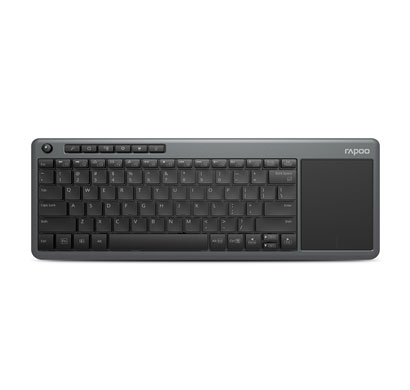 rapoo wireless touch keyboard (k2600, grey)