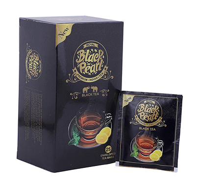 royal black pearl (heritage blend) assam black 80 gm tea bags 25 tea bags