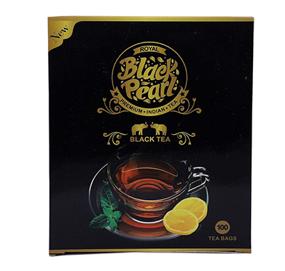 royal black pearl (heritage blend) assam black 250gm tea bags 100 tea bags