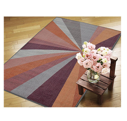 rugsmith (rs000045) rugs & carpets cool multi color premium qualty geometrical pattern polyamide nylon kaleidoscope rug area rug