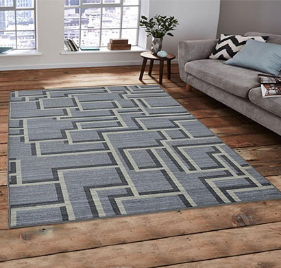 rugsmith (rs000132) multi color premium qualty geometrical pattern polyamide nylon tetris rug area rug