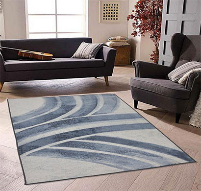 rugsmith (rs000087)charming grey color premium qualty modern pattern polyamide nylon compass rug area rug