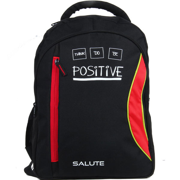 Red and black school bag hot sale