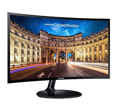 samsung lc24f390fhw 23.5 inch (59.8 cm) curved led backlit computer monitor (with vga, hdmi)