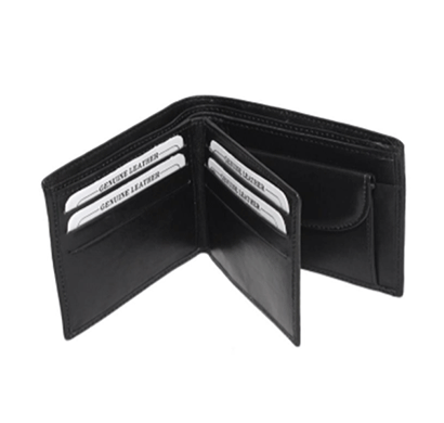 saw 016 leather wallet black