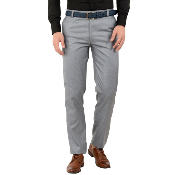 Men's Slim Fit Wool Flannel Cargo Trousers | Boggi Milano