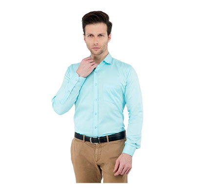 shaurya-f size-38 men's solid party shirt