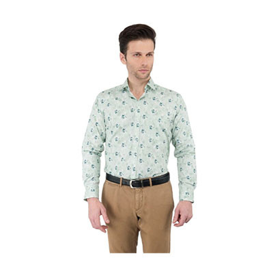 shaurya-f size-40 solid men's party shirt