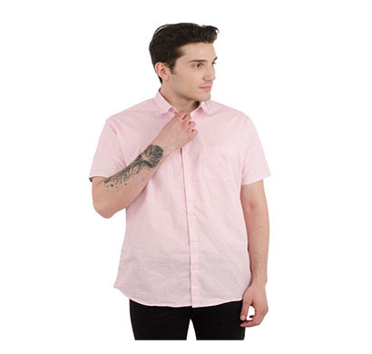 shaurya-f half sleeve solid casual men's shirt