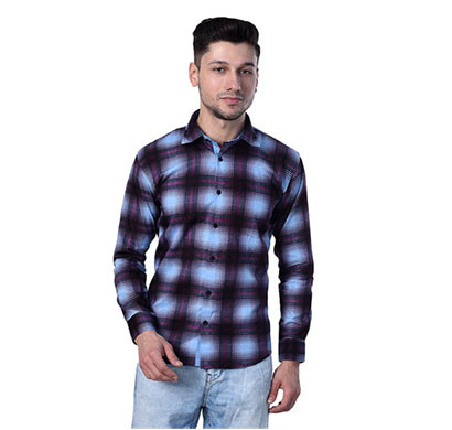 shaurya-f full sleeve men's solid casual shirt
