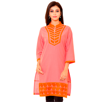sml originals- sml_3004, beautiful stylish 100% cotton kurti, l size, red