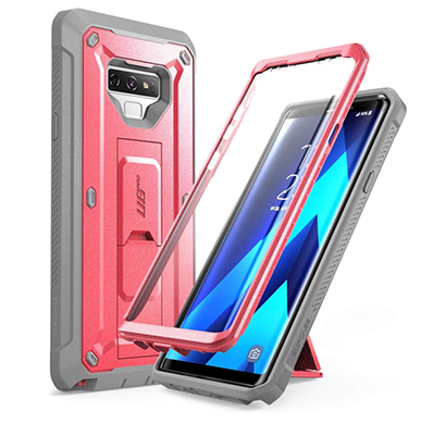 supcase (b07g7z7ssx) unicorn beetle pro series full-body rugged holster case protector for galaxy note 9 (pink)