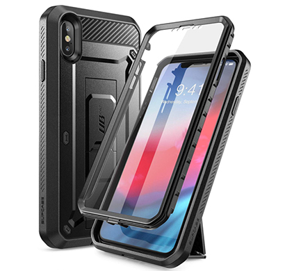 supcase (b07fpcl1wt) (unicorn beetle pro series) case designed for iphone xs max , full-body rugged holster case with built-in screen protector kickstand for iphone xs max 6.5 inch 2018 release (black)