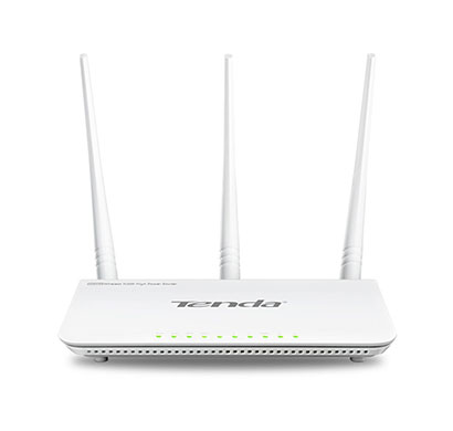 tenda te-fh303 wireless n 300 mbps high power router (white, single band)