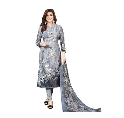 tendisha (2775) synthetic printed unstitched dress material (multi)