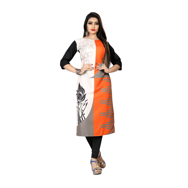 limeroad crepe kurtis