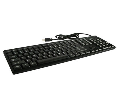 toshiba ku40 usb wired keyboard (black)