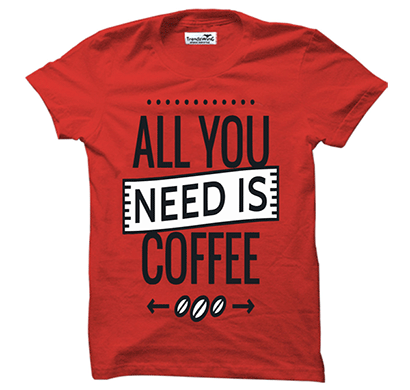 trendzwing tw009 coffee lover t-shirt red