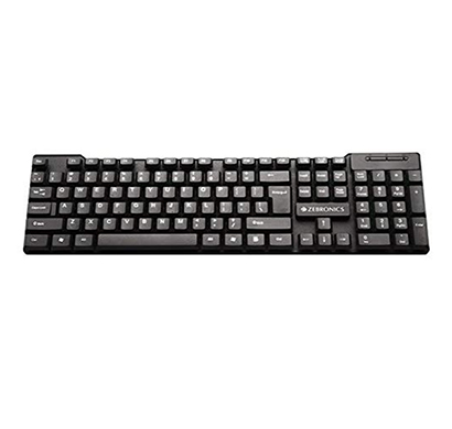 zebronics k16 usb keyboard ( black)