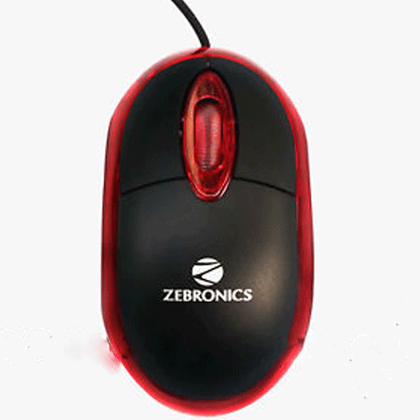 zebronics neon wired optical gaming mouse