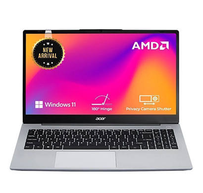 acer aspire 3 (un.35msi.019) as15 42 / a325 42 thin and light laptop (amd ryzen 3 quad core 7330u/ 8gb ram/ 512gb ssd/ windows 11 home/ 15.6 inch), silver