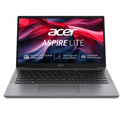 acer aspire one a114-43 ( un.37bsi.006) thin and light laptop (amd ryzen 3 7320u/ 8gb ram/ 256 gb ssd/ 14 inch hd display/ windows 11 home),silver