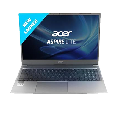 acer aspire lite (un.431si.252) laptop (intel core i3/ 11th gen/ 8gb ram/ 512gb ssd/ windows 11 home + ms office/ 15.6 inch screen/ 1 years warranty),metalic gray