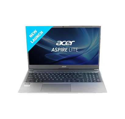acer aspire lite (un.431si.332) laptop (intel core i5/ 12th gen/ 8gb ram/ 512 gb ssd/ windows 11 home/ intel iris xe graphics/ 15.6-inch/ 1 year warranty) steel gray