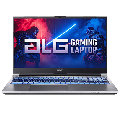 acer alg ( un.34lsi.001) gaming ( intel core i7/ 13th gen (13620h) / 16gb ram / 512gb ssd / 6 rtx 3050 graphics/ 15.6 fhd / windows 11 /144hz/ rgb backlight), steel grey