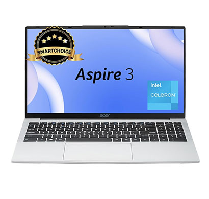acer aspire3 (un.371si.003) laptop ( intel celeron n4500/ 12gb ram/ 256gb ssd/ 14.1 fhd screen/ windows 11+mso),pure silver