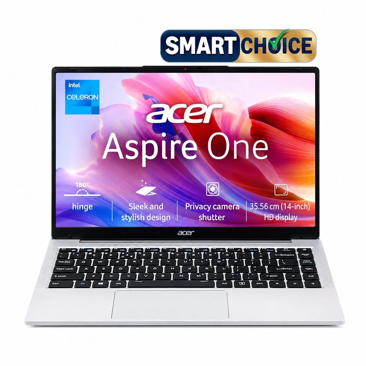 acer aspire one a114-45 (un.371si.00g) thin and light laptop (intel core celeron n4500/ 8 gb ram/ 256 gb ssd/ 14