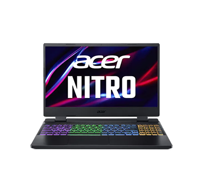 acer nitro 5 an515-58 (un.qfhsi.026) gaming laptop (intel core i5/ 12th gen/ 16gb ram/ 512gb ssd/ windows 11 home/ 4 gb graphics/ 15.6 inch/ 1 year warranty), black