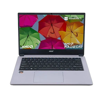 acer one 14 z2-493 (un.431si.208) laptop (amd ryzen 3-3250u/ 8gb ram/ 256gb ssd/ windows 11 home + ms office/ 14 inch screen/ 1 year warranty) , rose gold