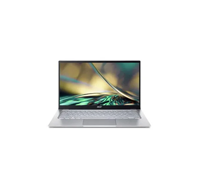 acer swift 3 sf314-512 (nx.k0fsi.001) laptop (intel core i5/ 12th gen/ 16gb ram/ 512gb ssd/ windows 11 home + ms office/ 14-inch/ 1 year warranty), pure silver