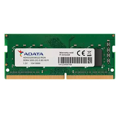 adata (ad4s320038g22-rgn) ddr4 8gb 3200mhz laptop memory