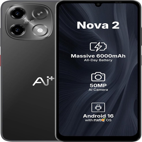 ai+ nova 2 5g (4gb ram/128gb storage),mix colour