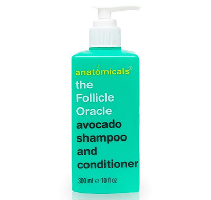 anatomicals the follicle oracle avocado shampoo and conditioner-50ml