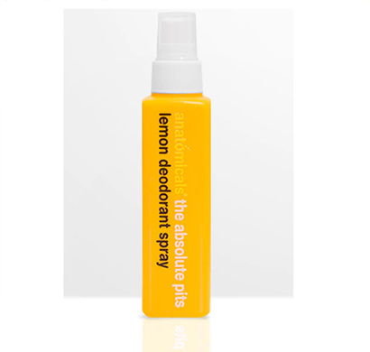 anatomicals lemon deodorant spray 60 ml