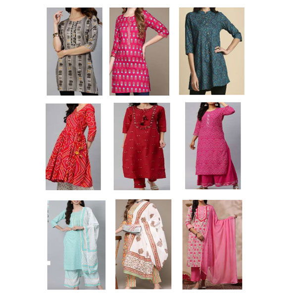 anubhutee & ishin women dresses product lot