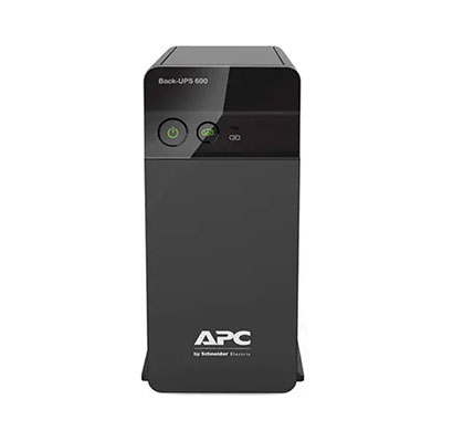 apc bx600c-in ups 600 230 v line-interactive tower model ups (black)