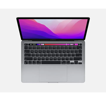 apple macbook pro (z16r0006k) laptop (apple m2 chip processor/ 16gb ram/ 256gb ssd/ macos monterey/ retina display with true tone/ 13 inch display), space grey